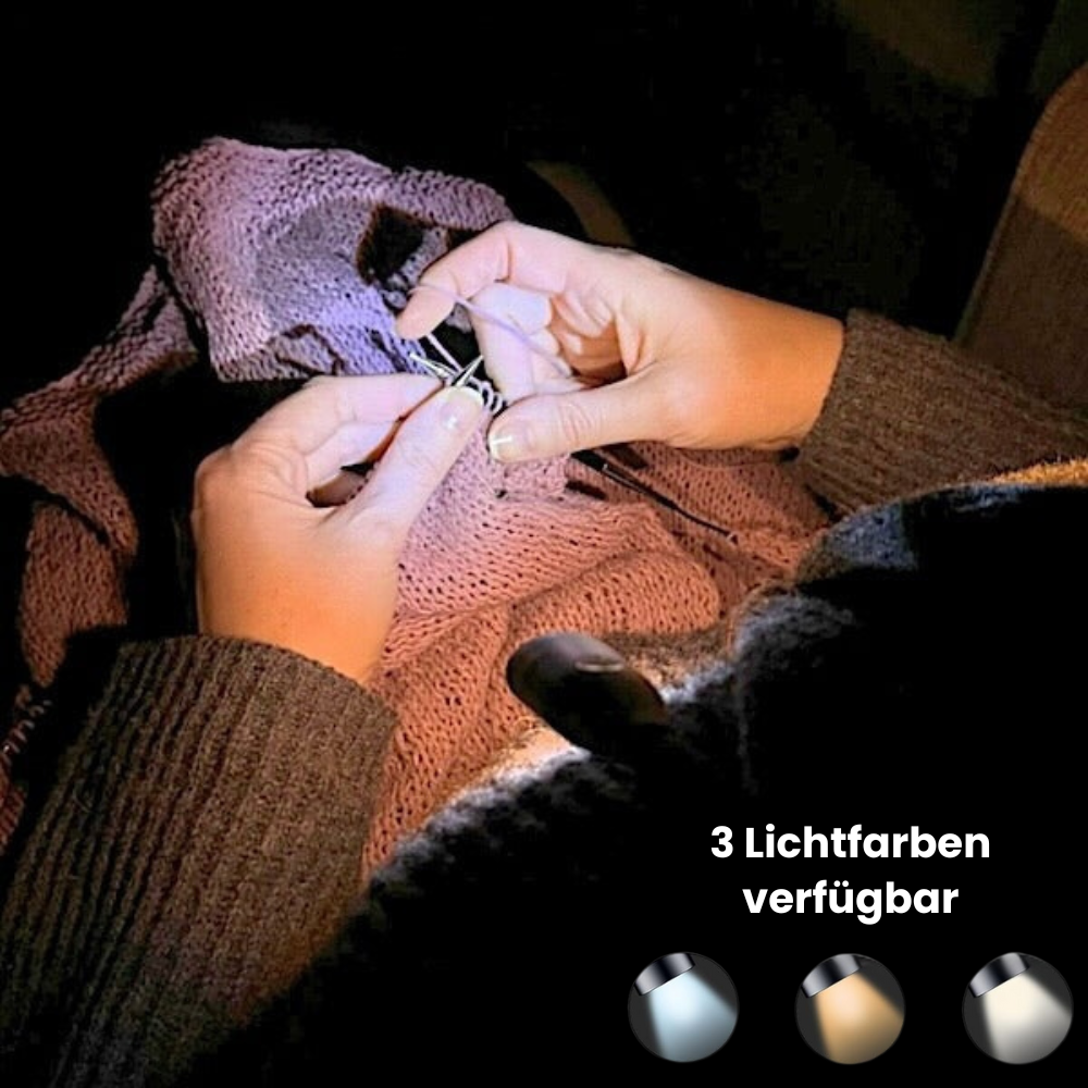 LumiCrealis – Ihre Nackenlampe fürs Handarbeiten